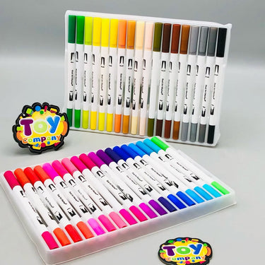 36Pcs Dual Tip Art Color Brush Pens